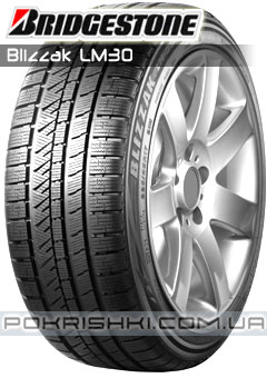 Зимові шини  Bridgestone Blizzak LM30 Зимові шини  Bridgestone Blizzak LM30