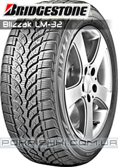 Зимові шини Bridgestone Blizzak LM32 Зимові шини Bridgestone Blizzak LM32