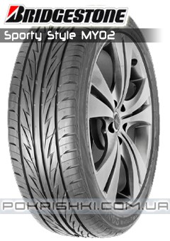 Літні шини Bridgestone Sporty Style MY02 Літні шини Bridgestone Sporty Style MY02